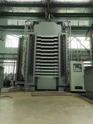 Machine à pressage à chaud en acier laminé en fonte avec dispositif de sécurité 10000T