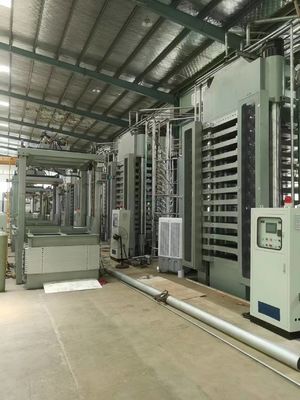 Presses à haute pression multicouche automatiques à chaleur pour caoutchouc